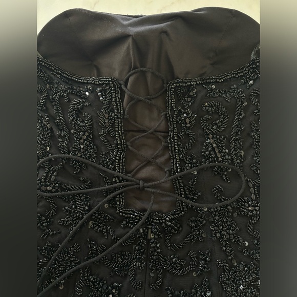 SHERRI HILL 53121 Strapless Beaded Dress - Picture 11 of 15